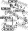 FEBEST 1620-211LF Ball Joint